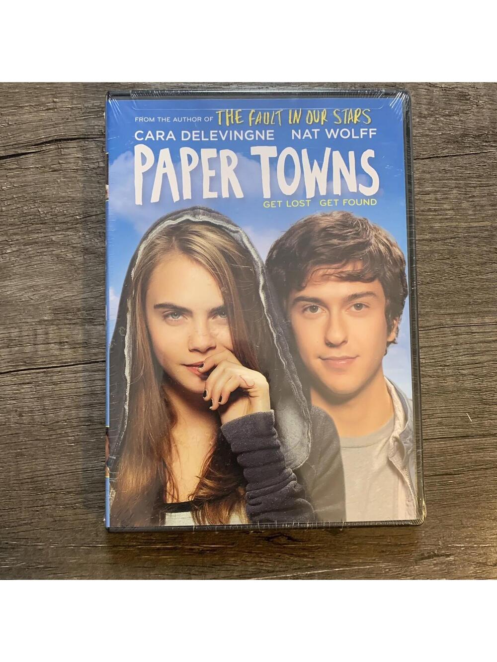 PAPER TOWNS (DVD 2015) Cara Delevingne, Nat Wolff - John Green